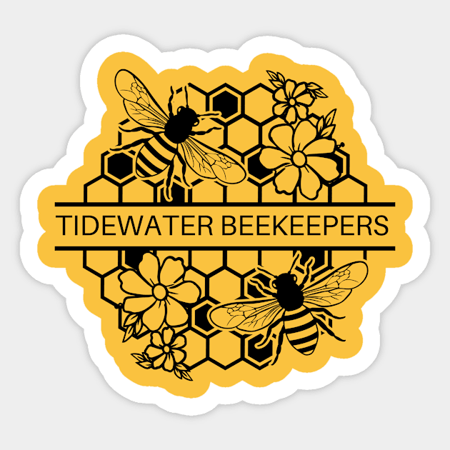 Tidewater Beekeepers Sticker by Tidewater Beekeepers